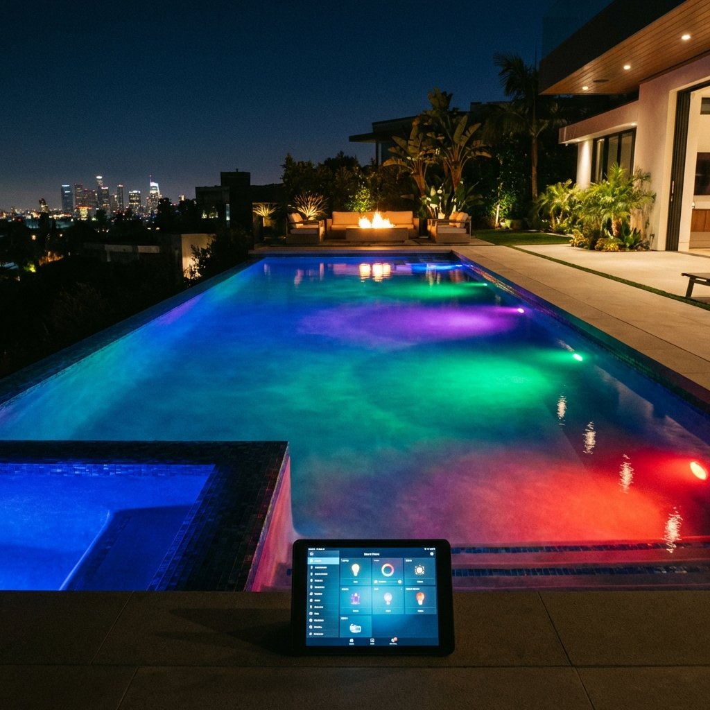 RGB LED Havuz Aydınlatma