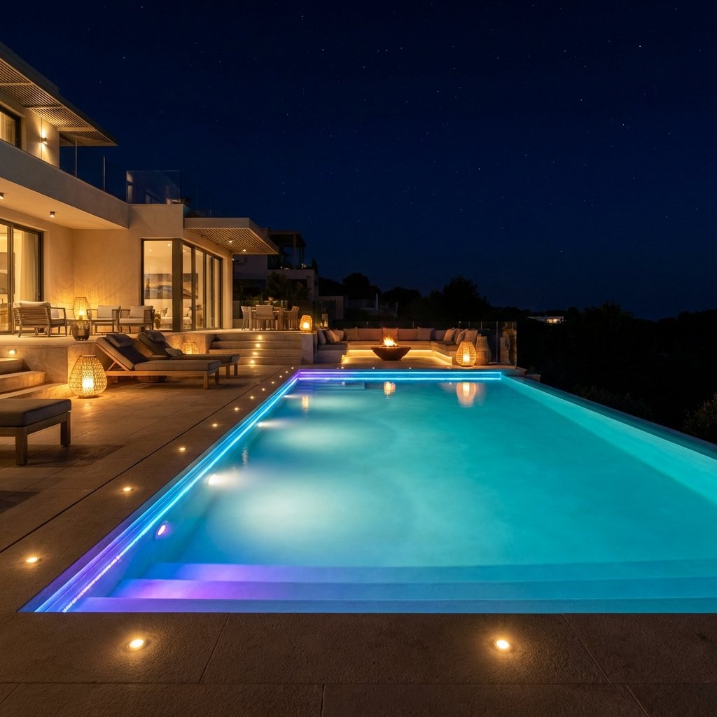 Bornova Aydınlatmalı Havuz