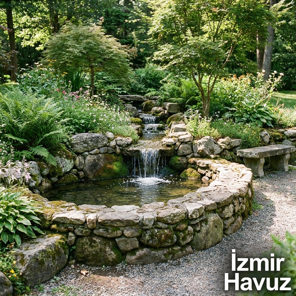 Doğal Taş Süs Havuzu