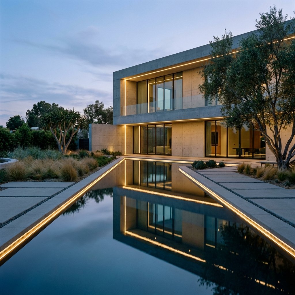 Modern Mimari Süs Havuzu