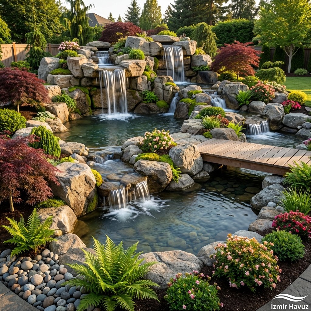 Yapay Kaya Süs Havuzu