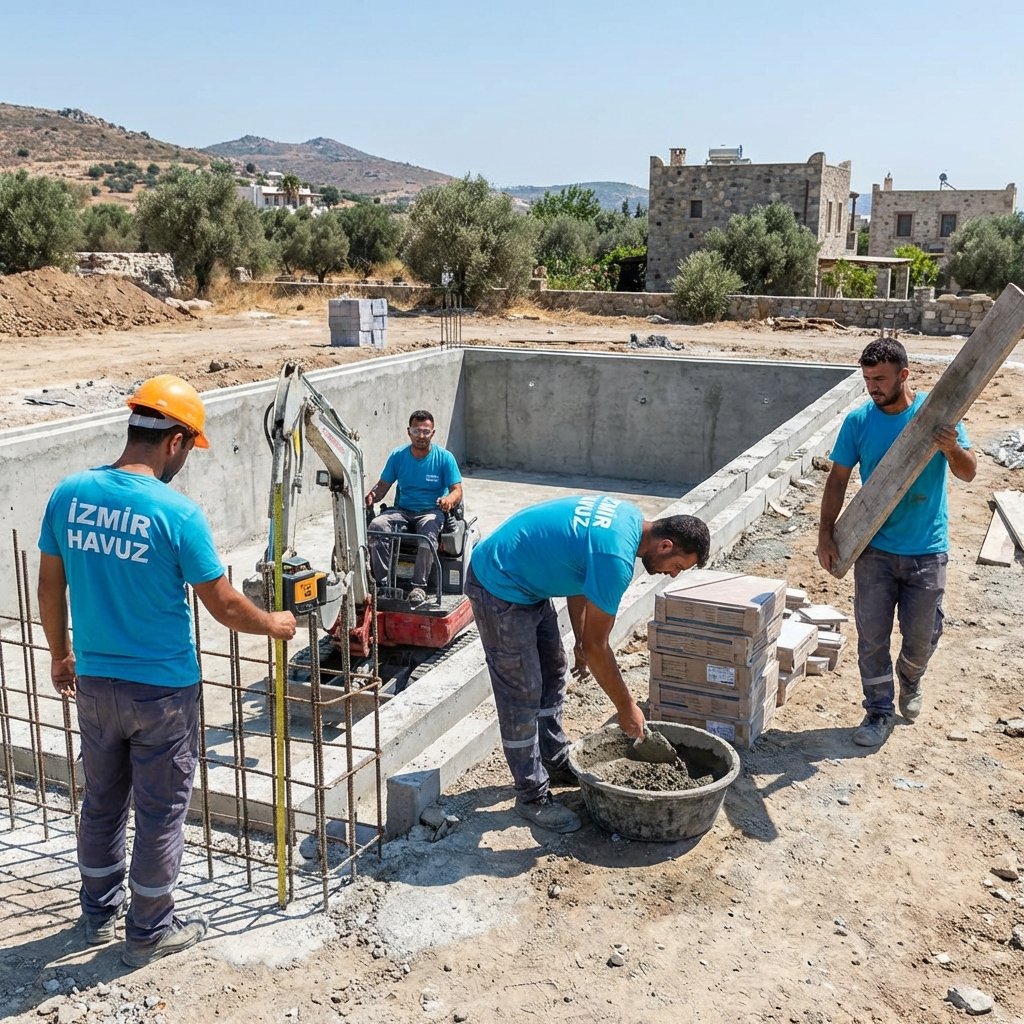 İzmir Havuz İnşaat Ekibi