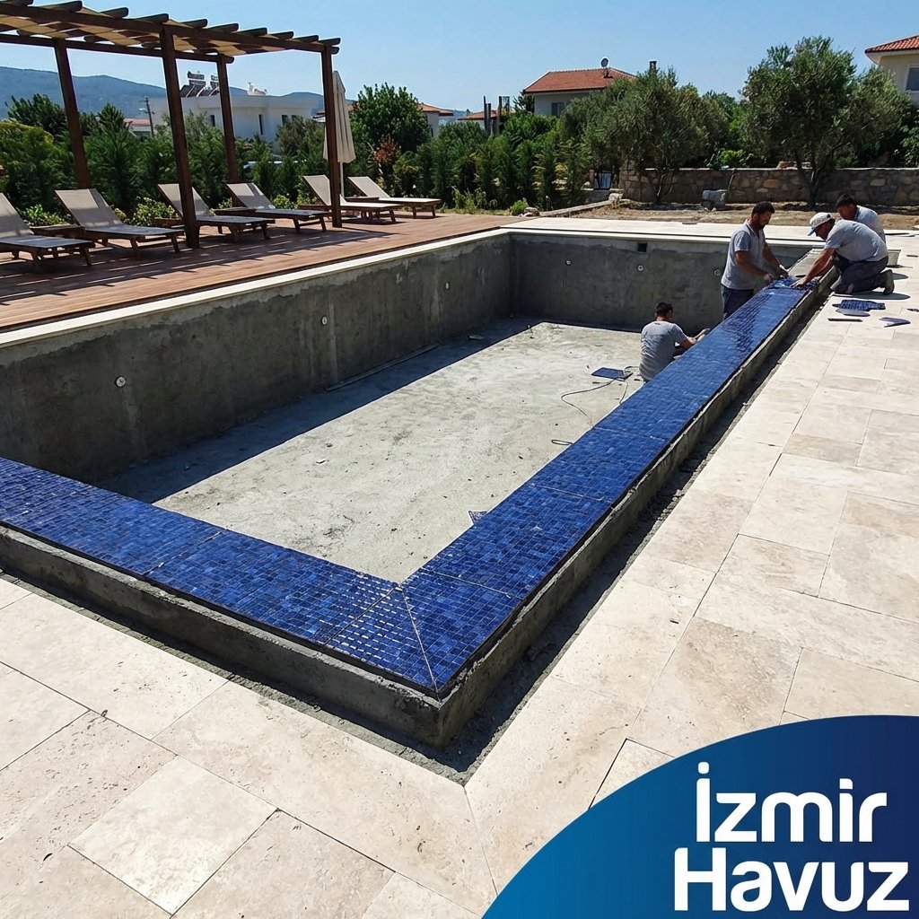 İzmir Betonarme Havuz Yapımı